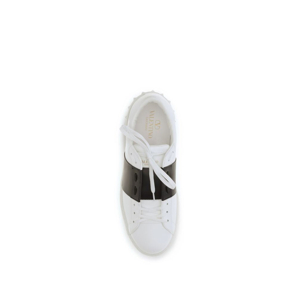 Black Calf Leather Bos Taurus Low Top Sneakers