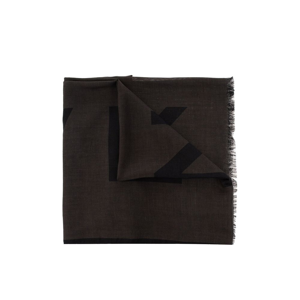 Brown Cashmere Scarf