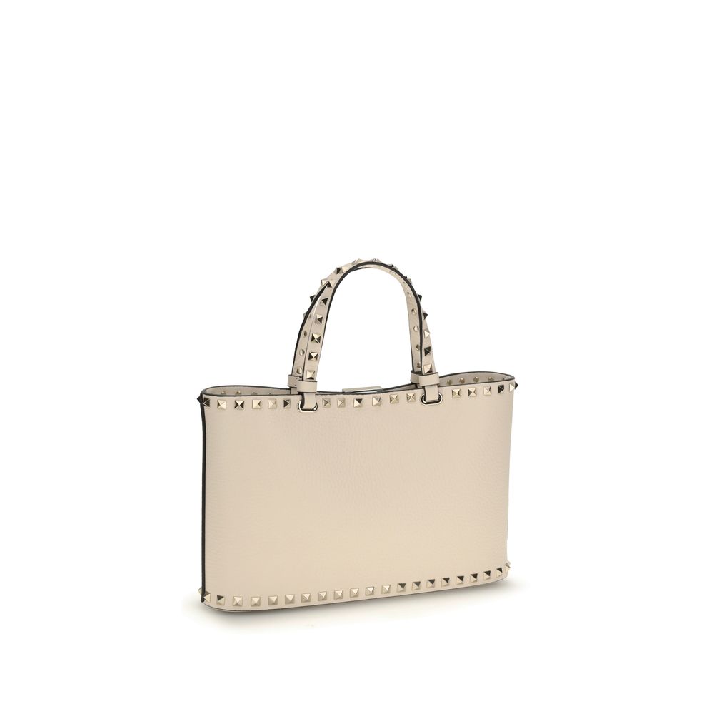 Beige Calf Leather Bos Taurus Shoulder Bag