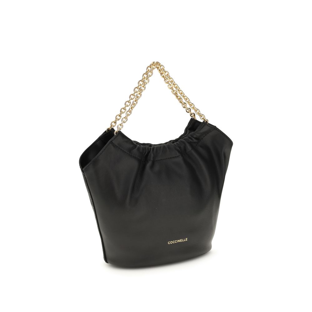 Black Calf Leather Bos Taurus Shoulder Bag