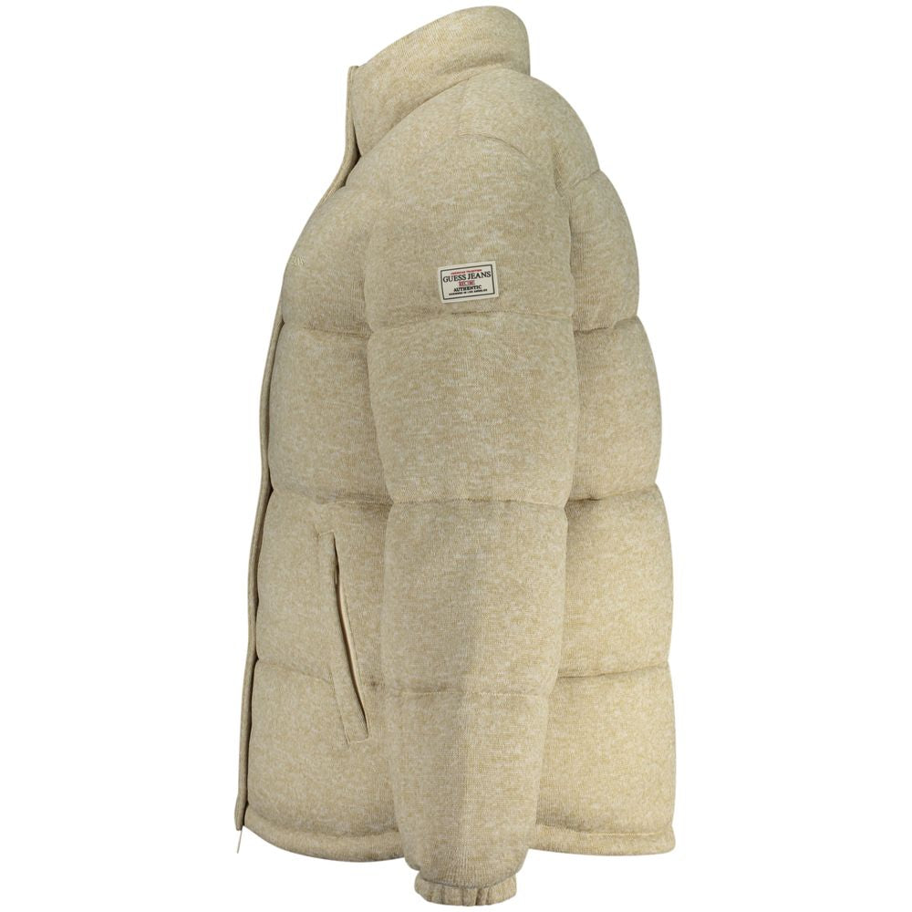 Beige Polyester Jacket