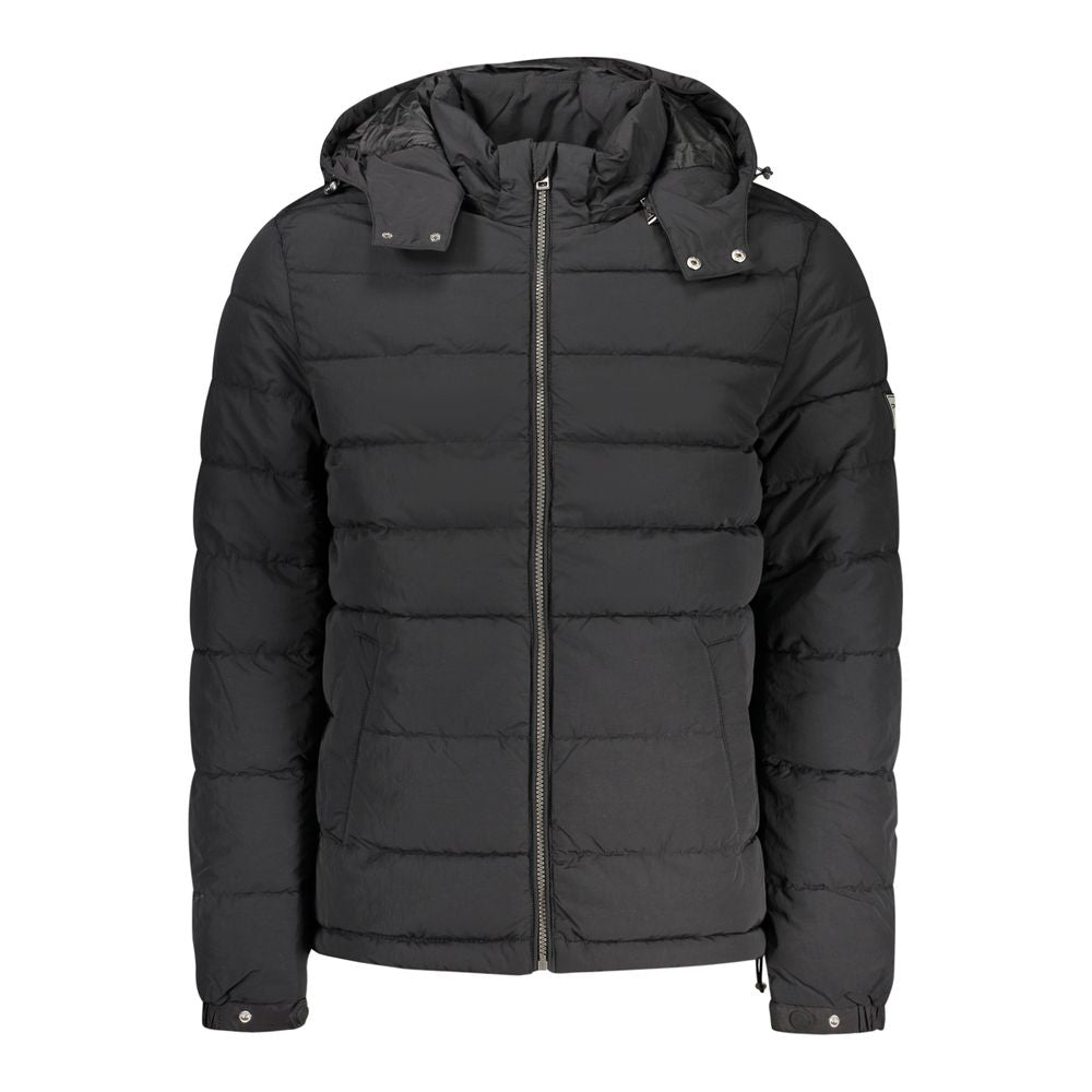 Black Cotton Men Boxer Short