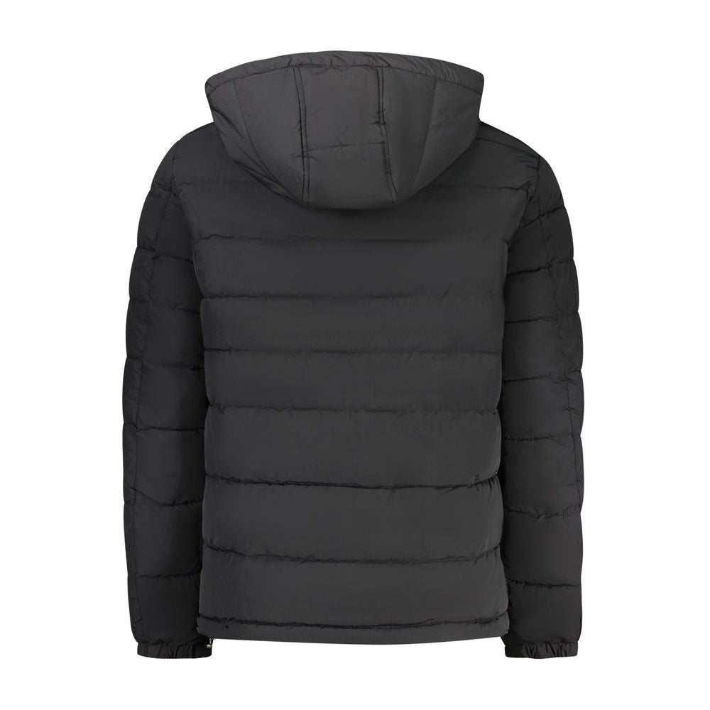 Black Cotton Men Boxer Short