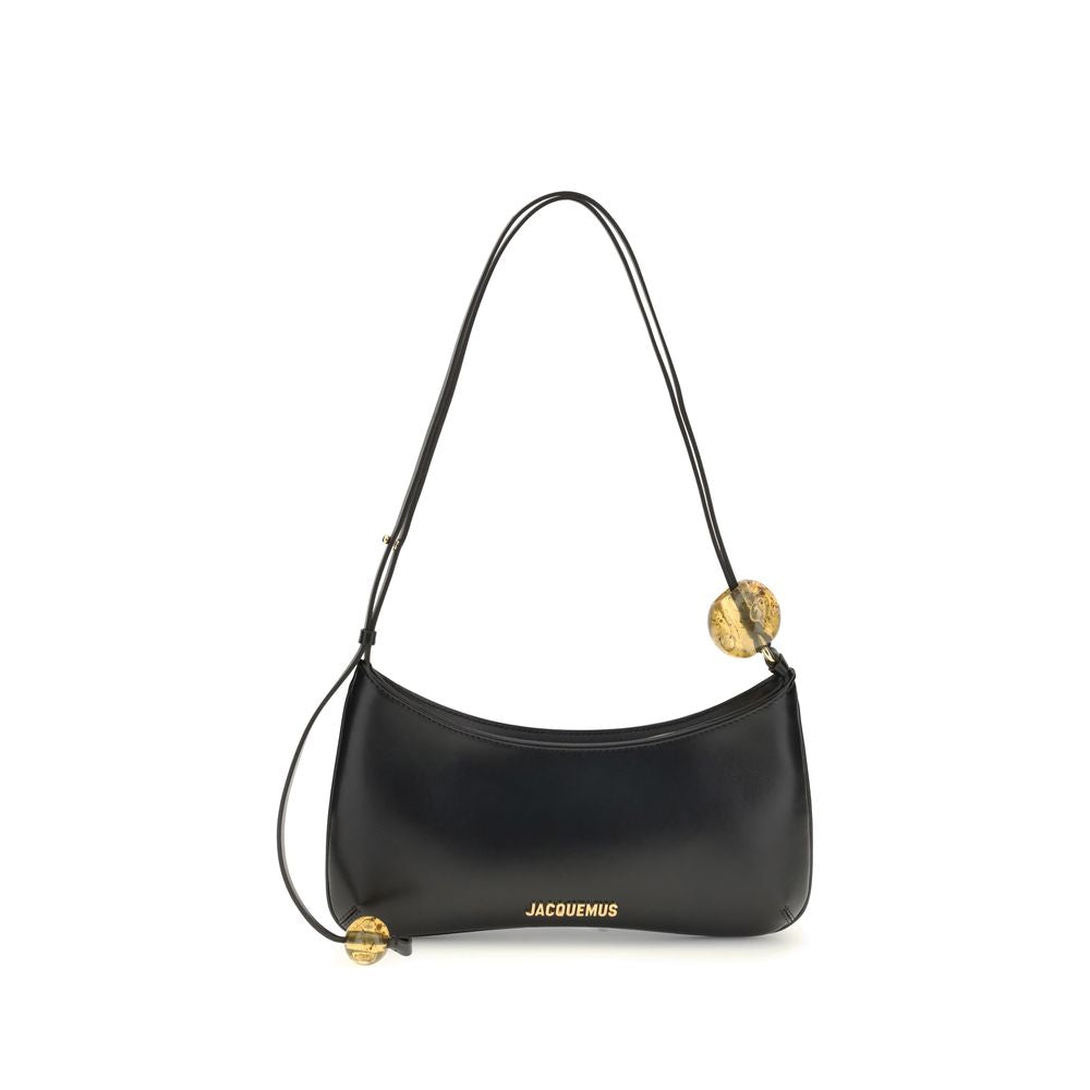 Black Calf Leather Bos Taurus Shoulder Bag