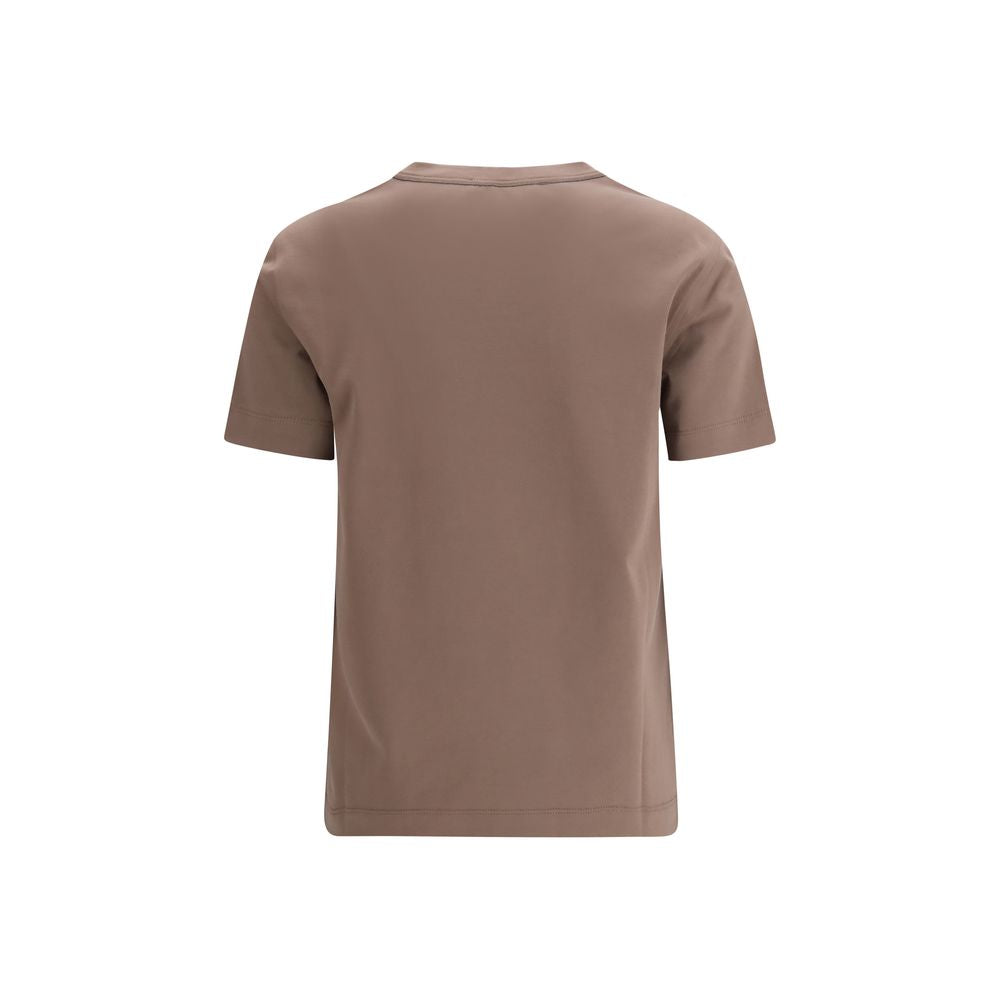 Brown Cotton T-Shirt