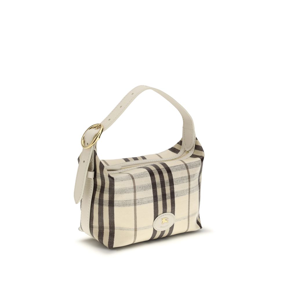 Beige Polyamide Shoulder Bag