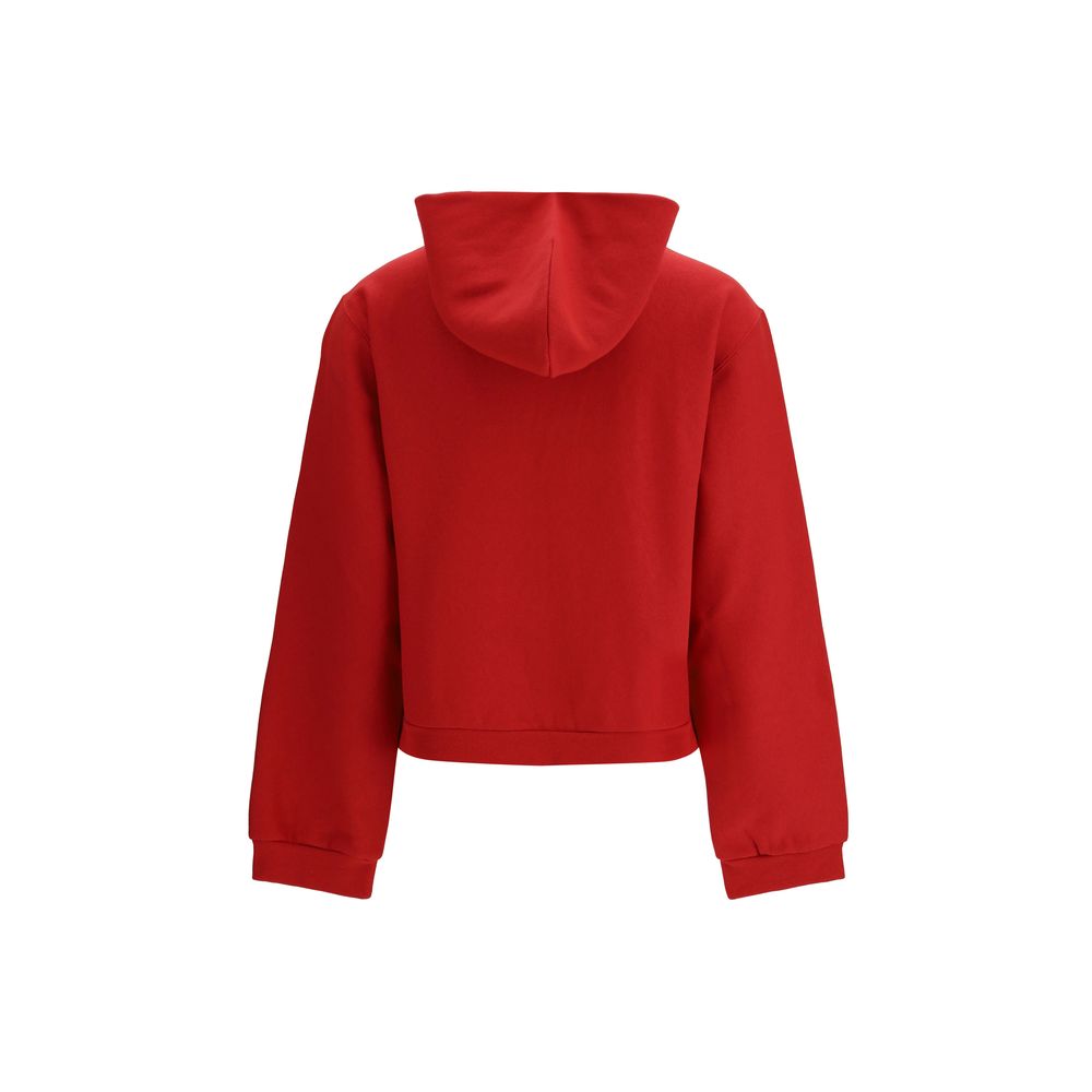 Red Cotton Sweatshirt