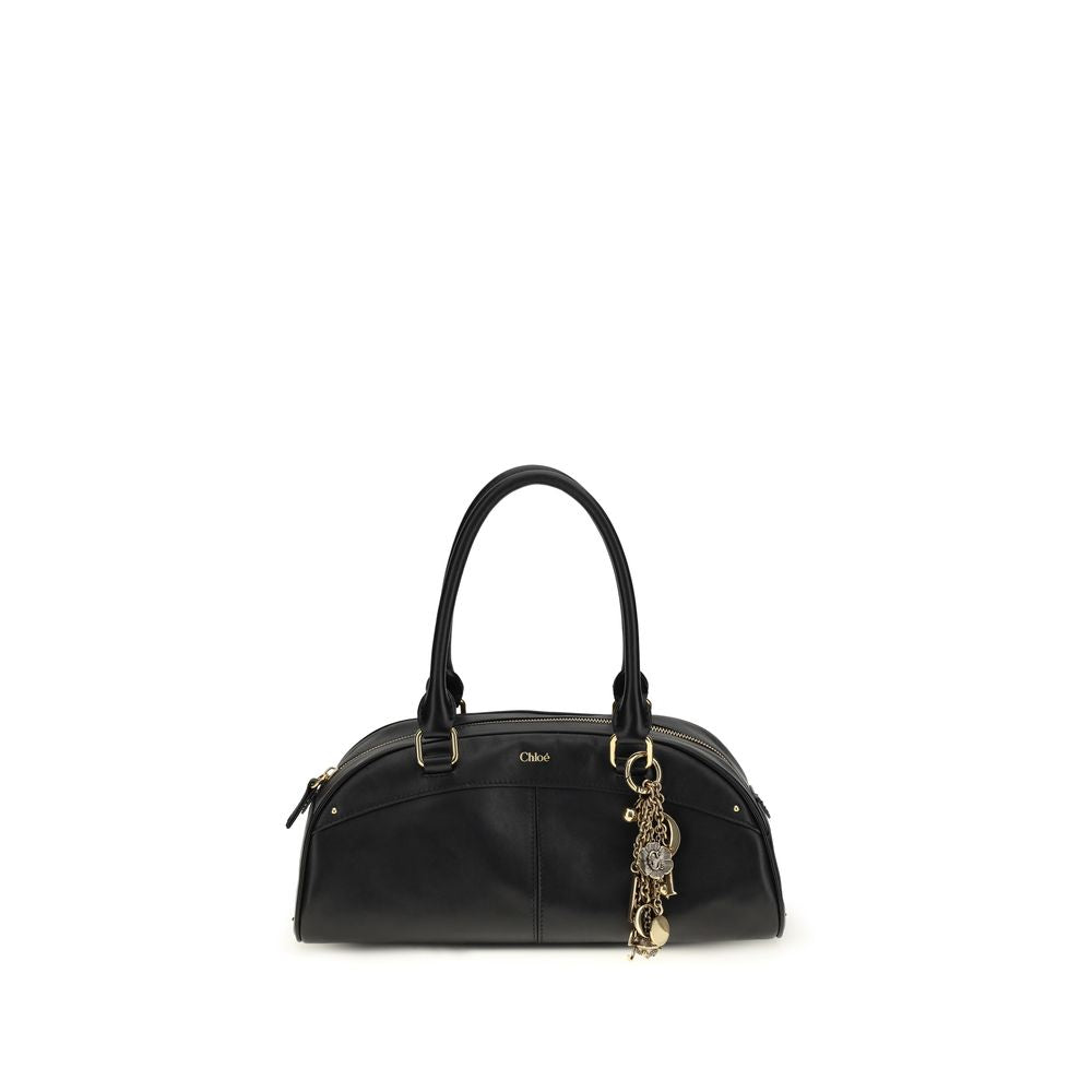 Black Calf Leather Bos Taurus Shoulder Bag