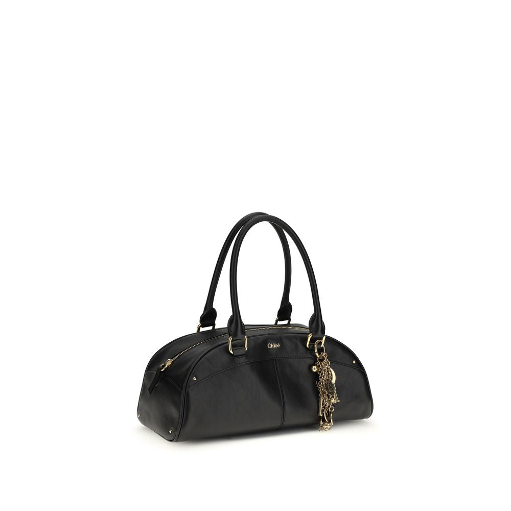 Black Calf Leather Bos Taurus Shoulder Bag