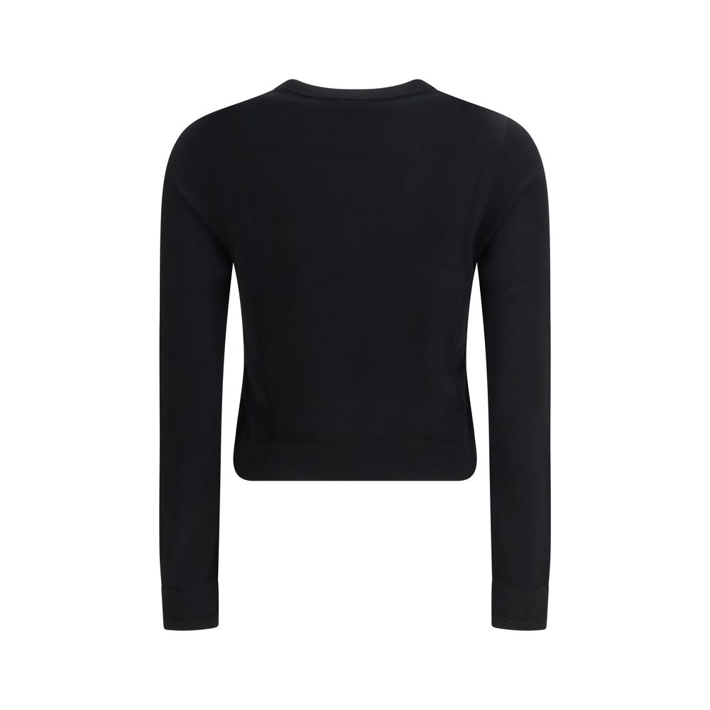 Black Wool Sweatshirt