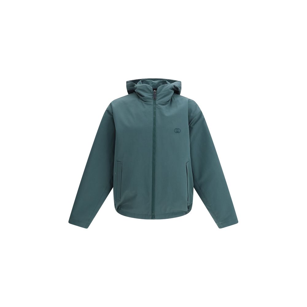 Giacca reversibile in cotone ripstop
