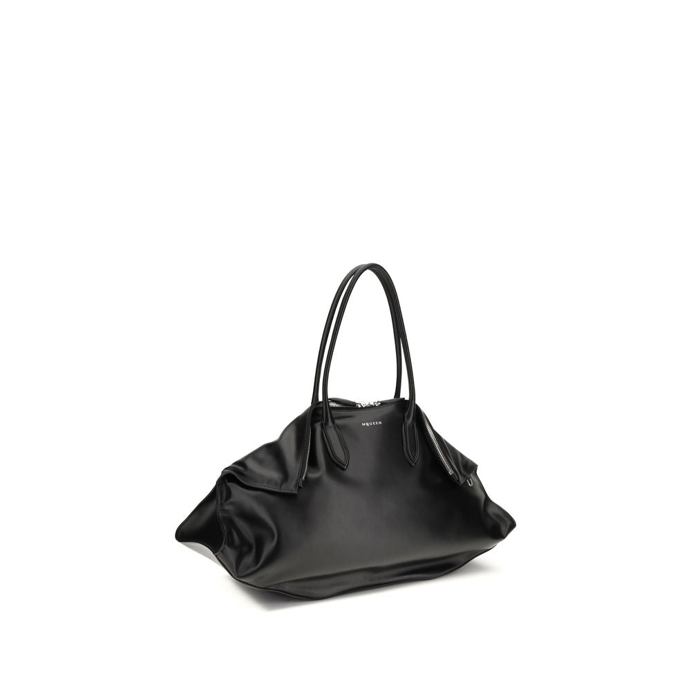 Borsa a tracolla Maxi Manta nera