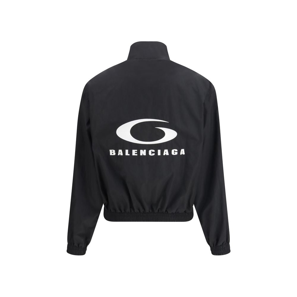 Black Stand Collar Jacket