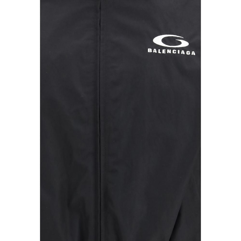 Black Stand Collar Jacket