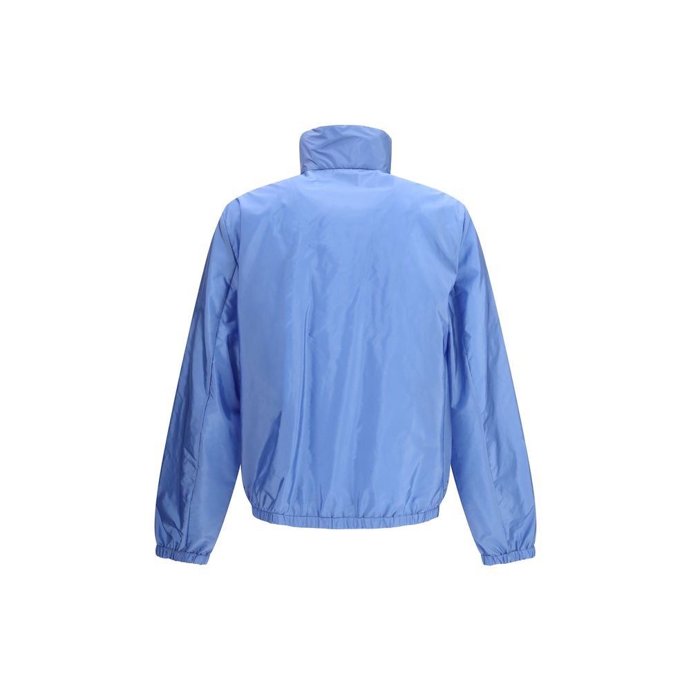 Giacca blu con cerniera