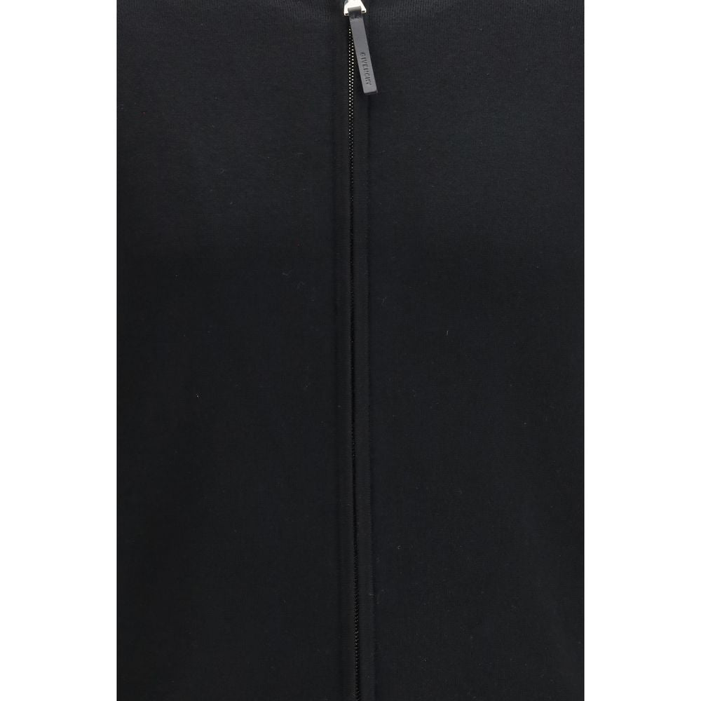 Schwarzer Wollcardigan