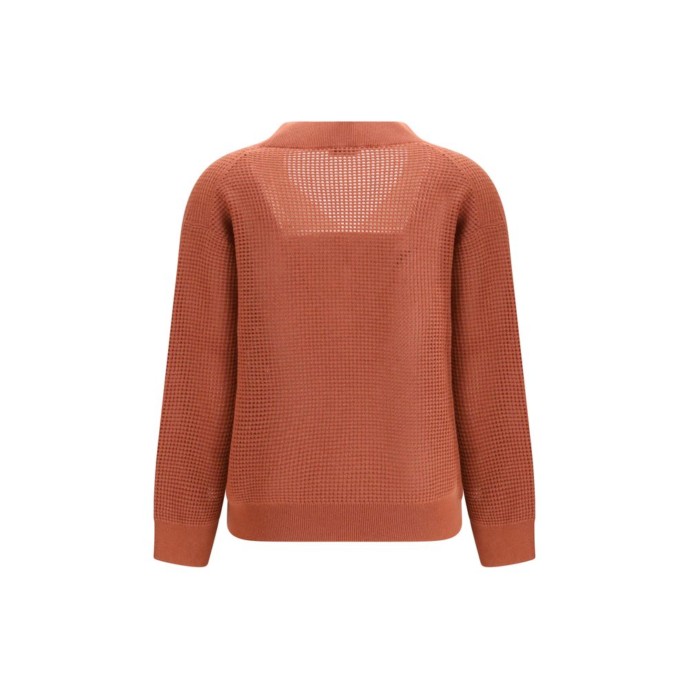 Oranger Kaschmirpullover