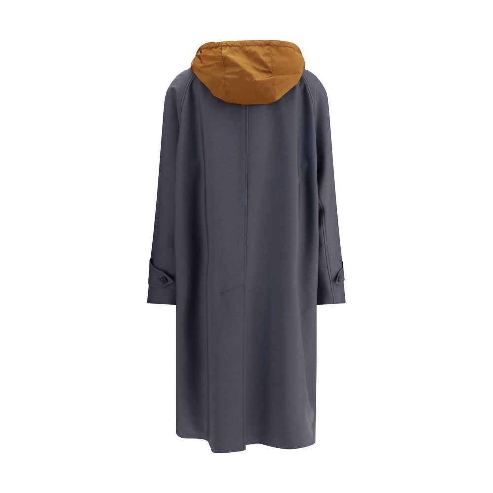 Gray Mohair Coat