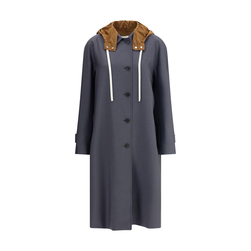 Gray Mohair Coat