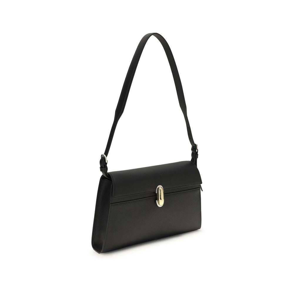 Black Symmetry Shoulder Bag