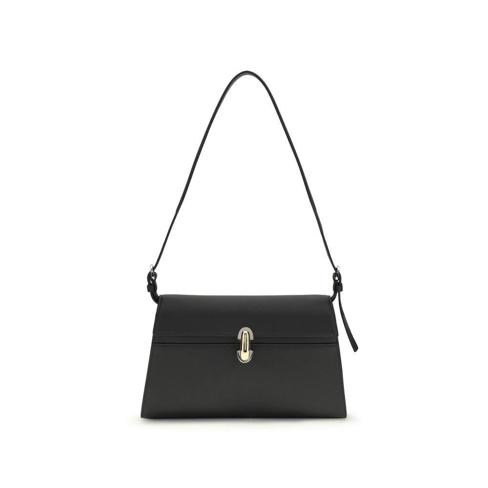 Black Symmetry Shoulder Bag