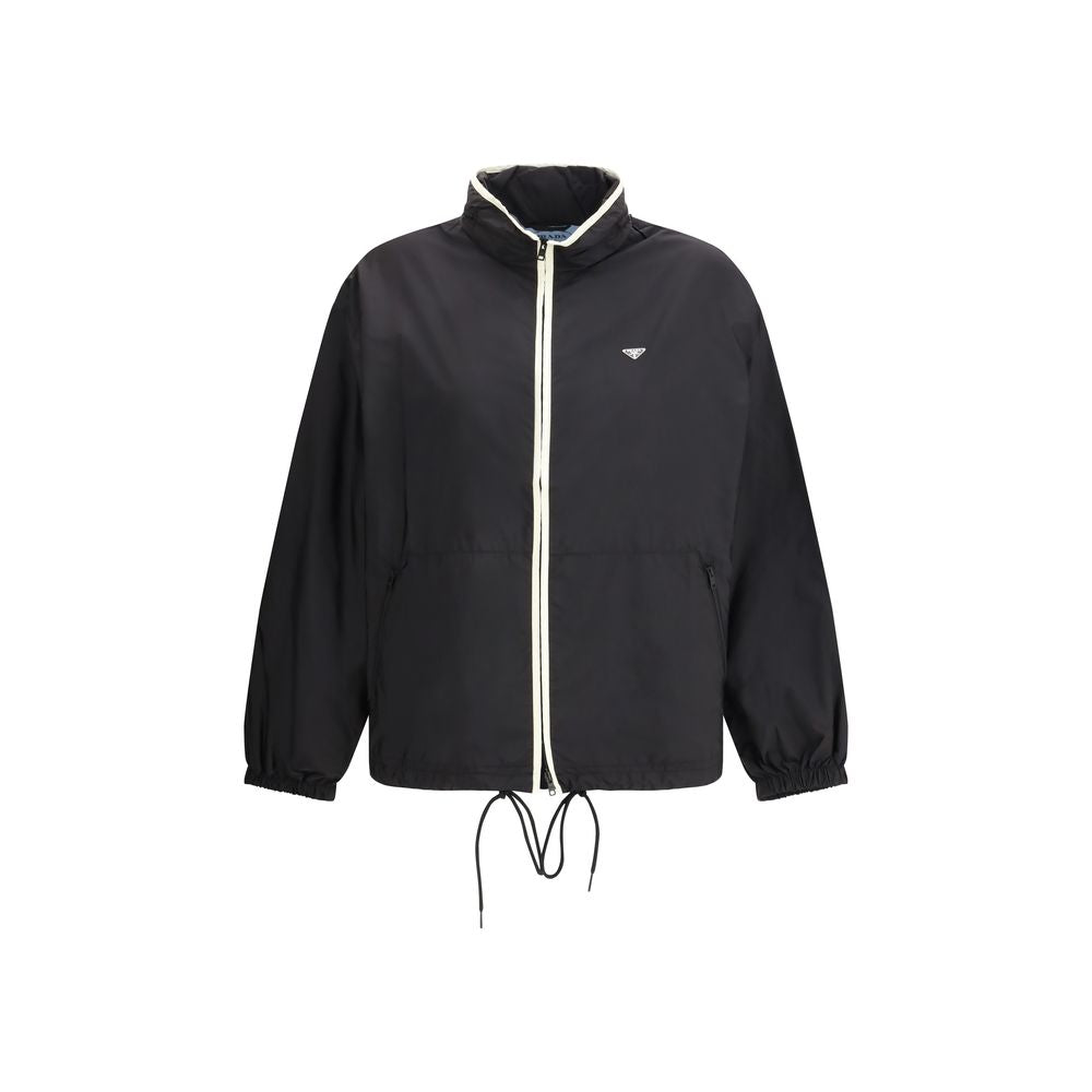 Black Re-Nylon Blouson