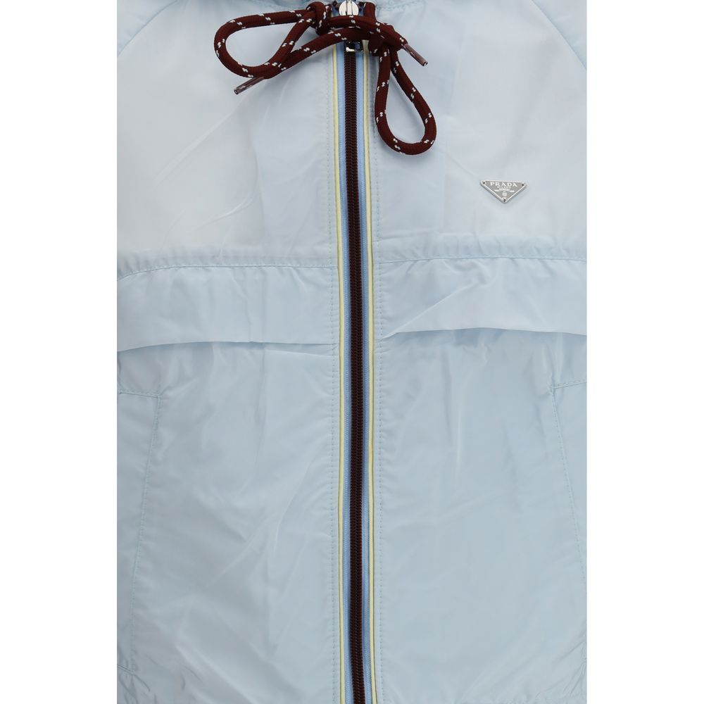 Blue Re-Nylon Windbreaker