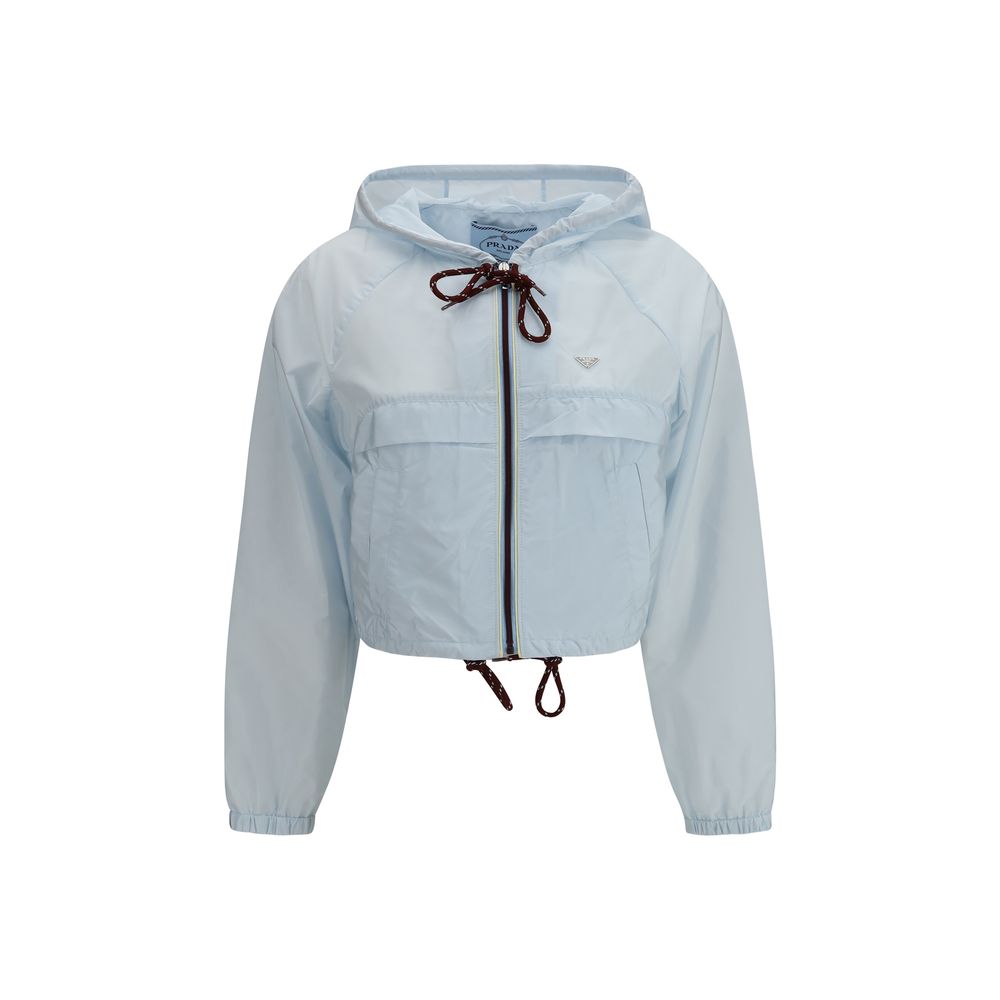 Blue Re-Nylon Windbreaker