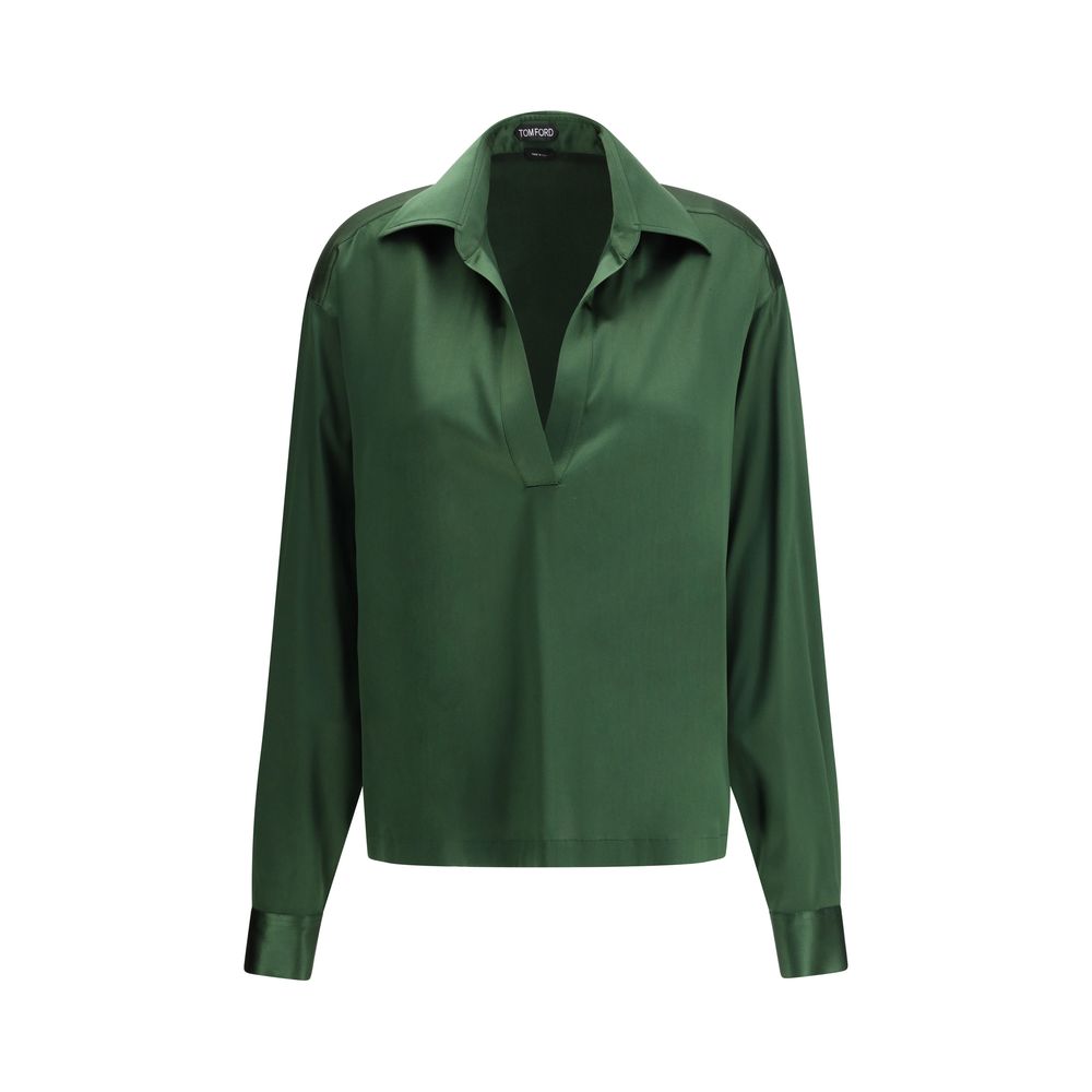 Stretch Silk Shirt