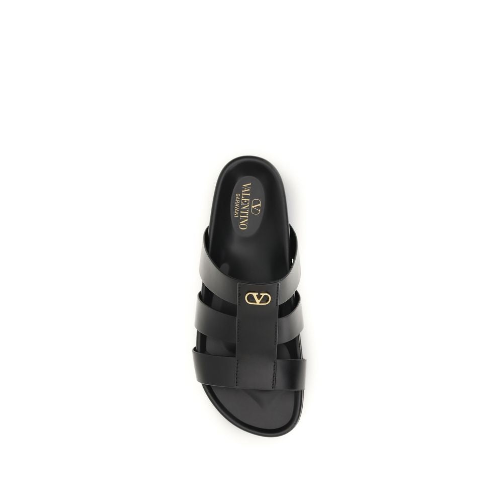 Studshield leather slide Sandals