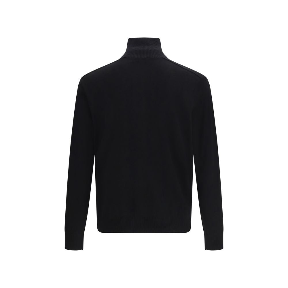 Check wool Sweater