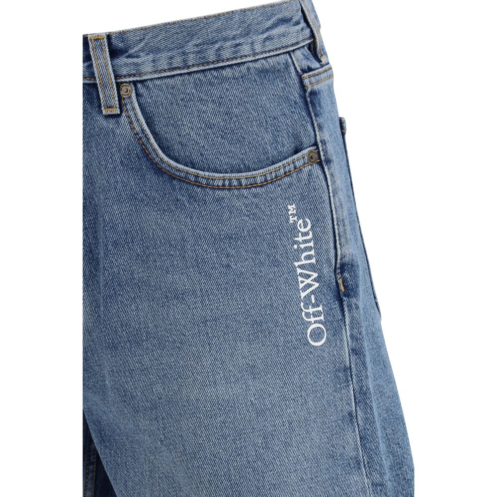Half Arrow denim Shorts