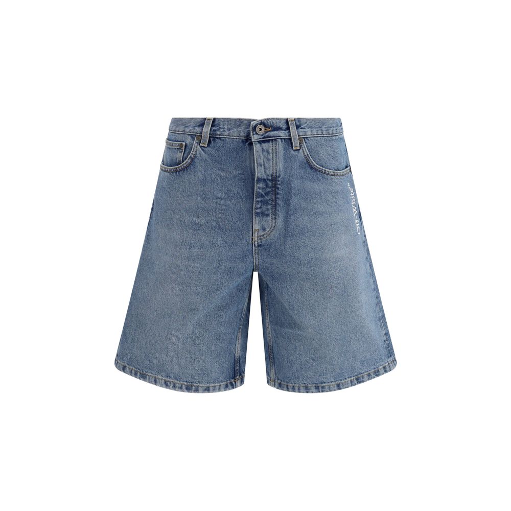 Half Arrow denim Shorts