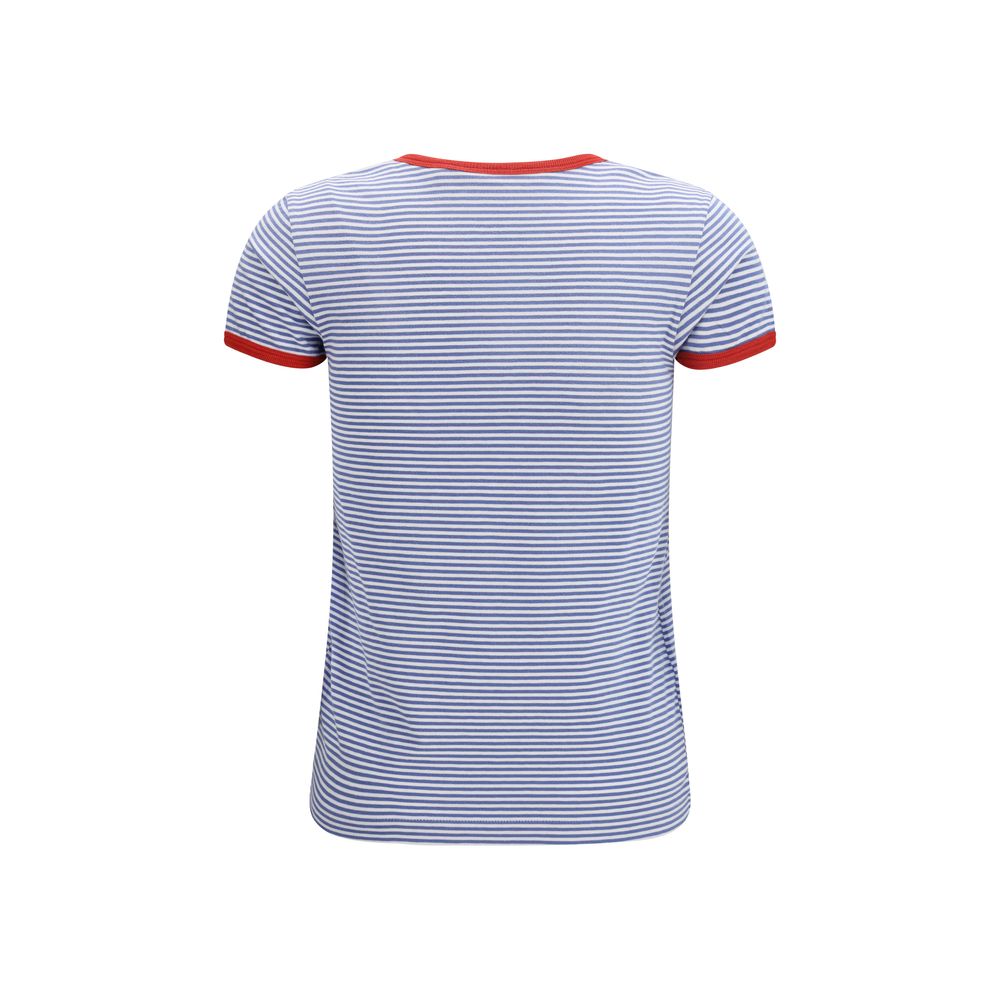 Embroidered cotton T-shirt