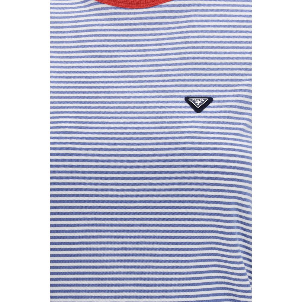 Embroidered cotton T-shirt
