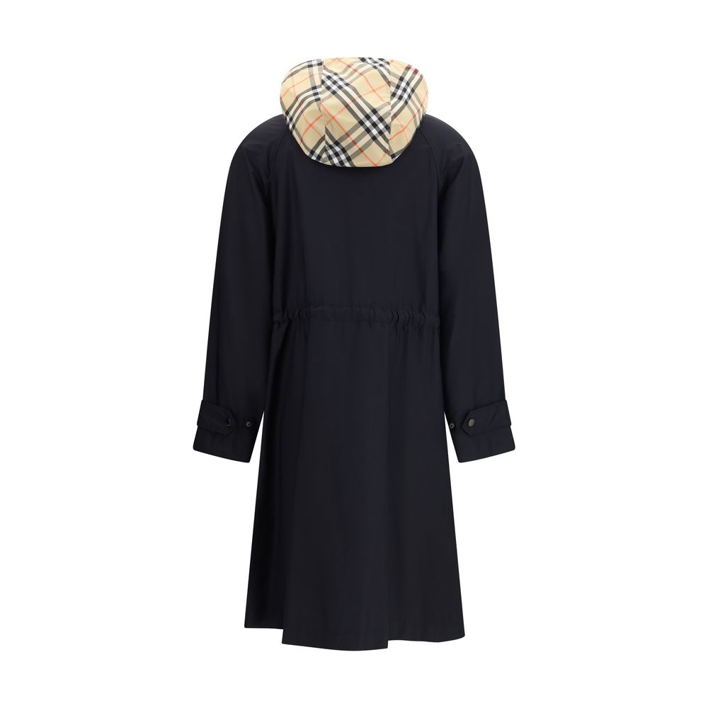 Newbury Parka in stretch nylon twill