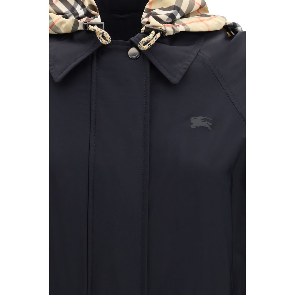 Newbury Parka in stretch nylon twill
