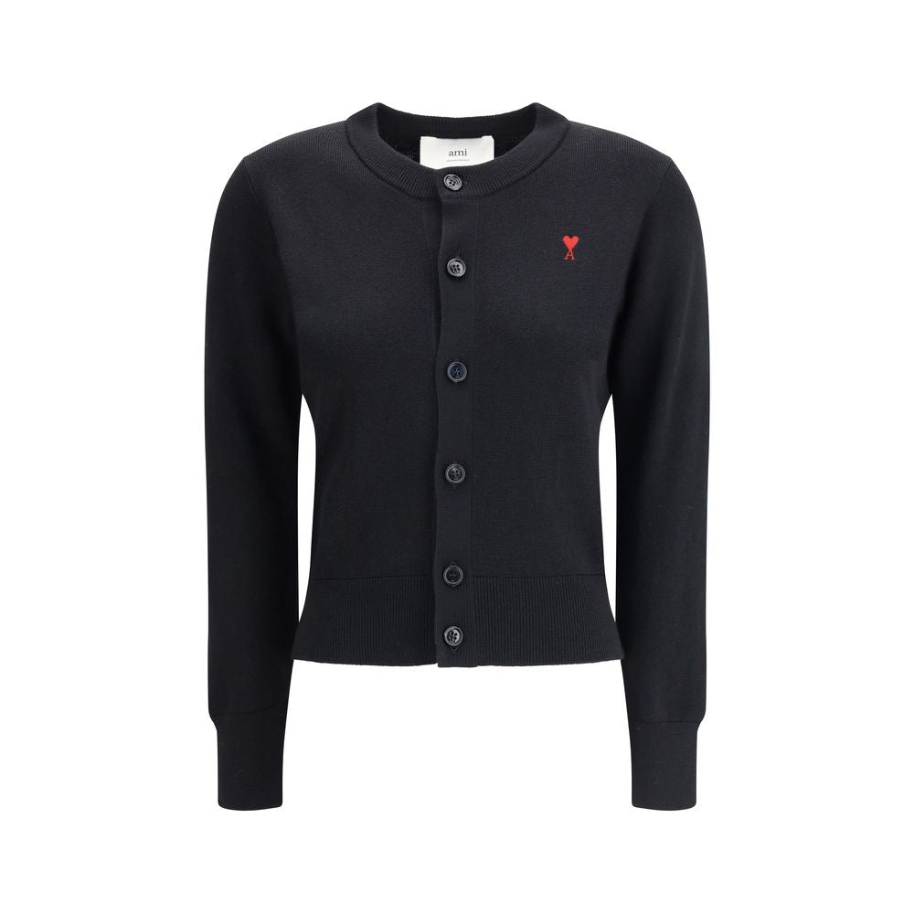 Ami De Coeur merino wool Cardigan
