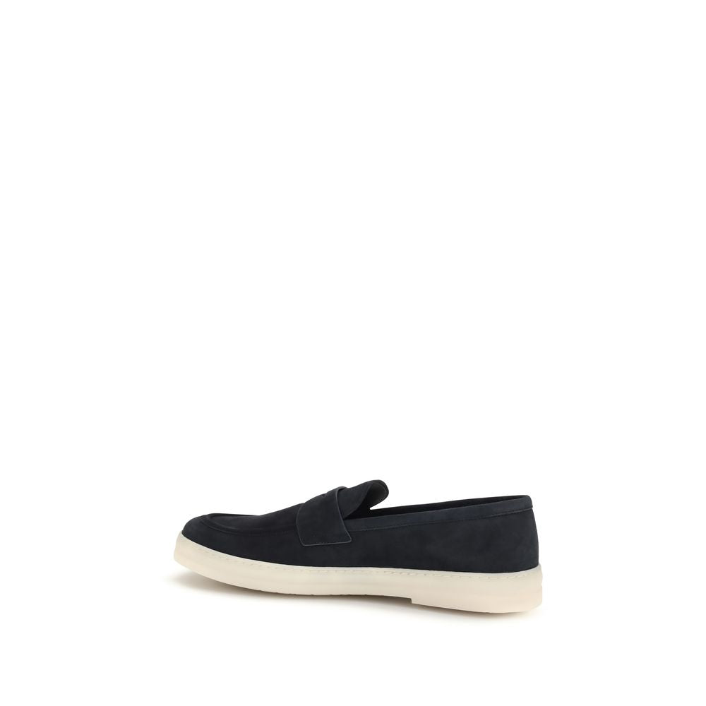 Suede Loafers