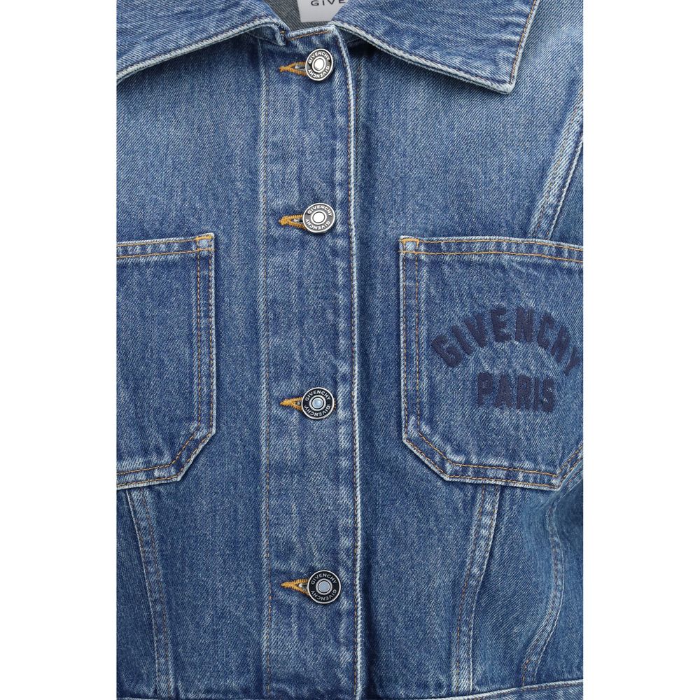 Denim crop Jacket