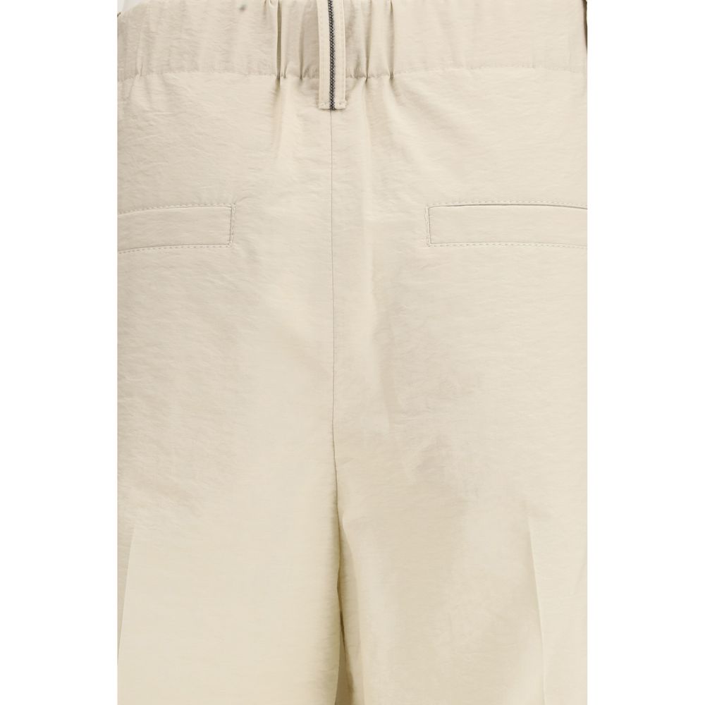 Cotton-blend Trousers