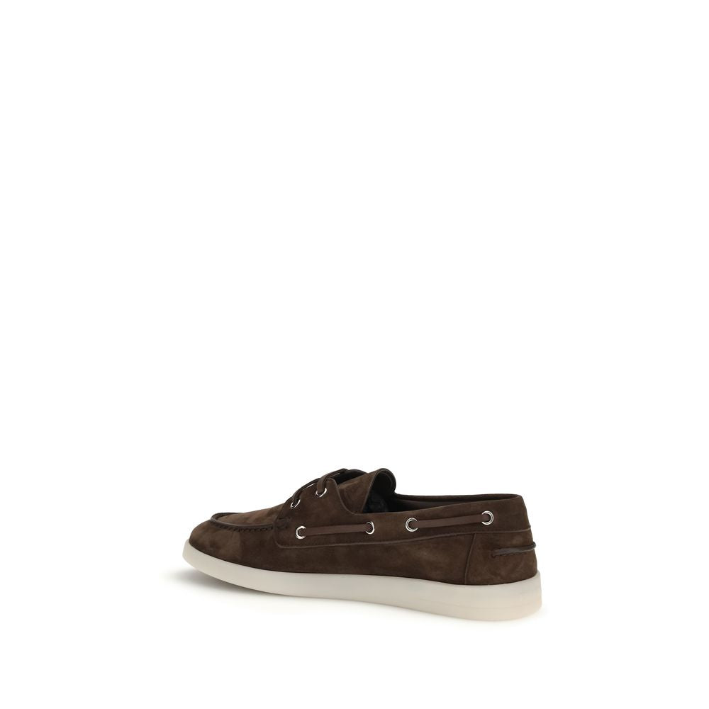 Suede boat Loafers