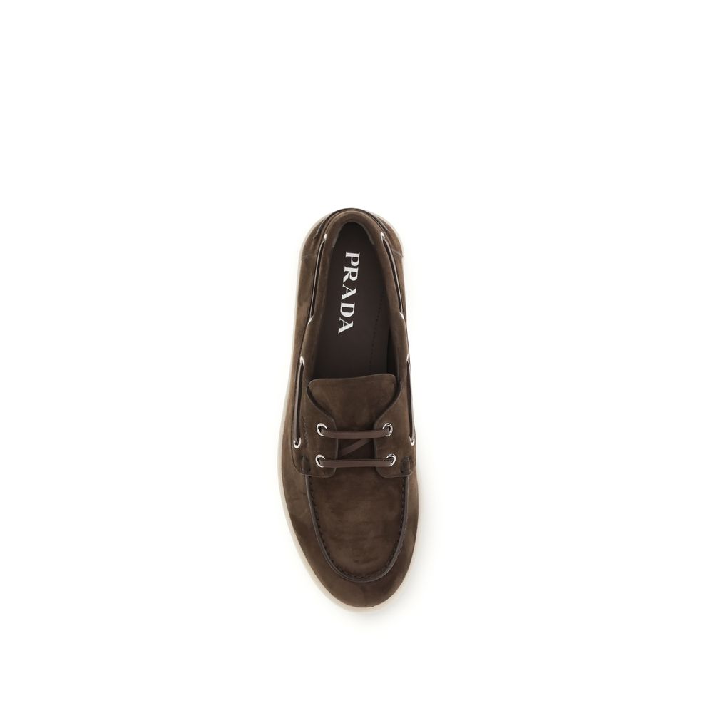 Suede boat Loafers