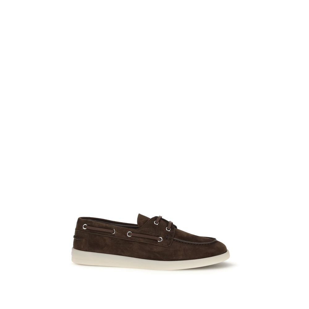 Suede boat Loafers
