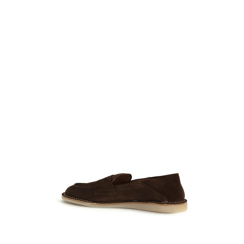 Suede Loafers