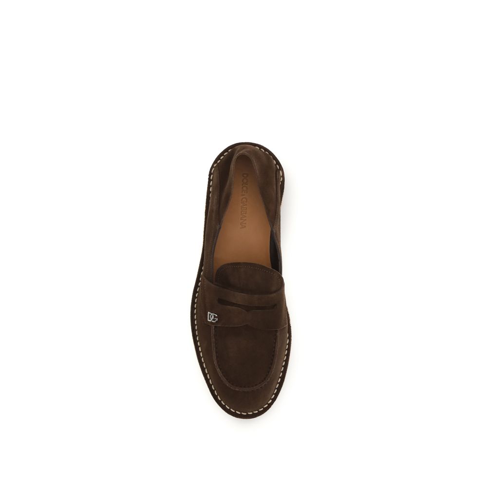 Suede Loafers