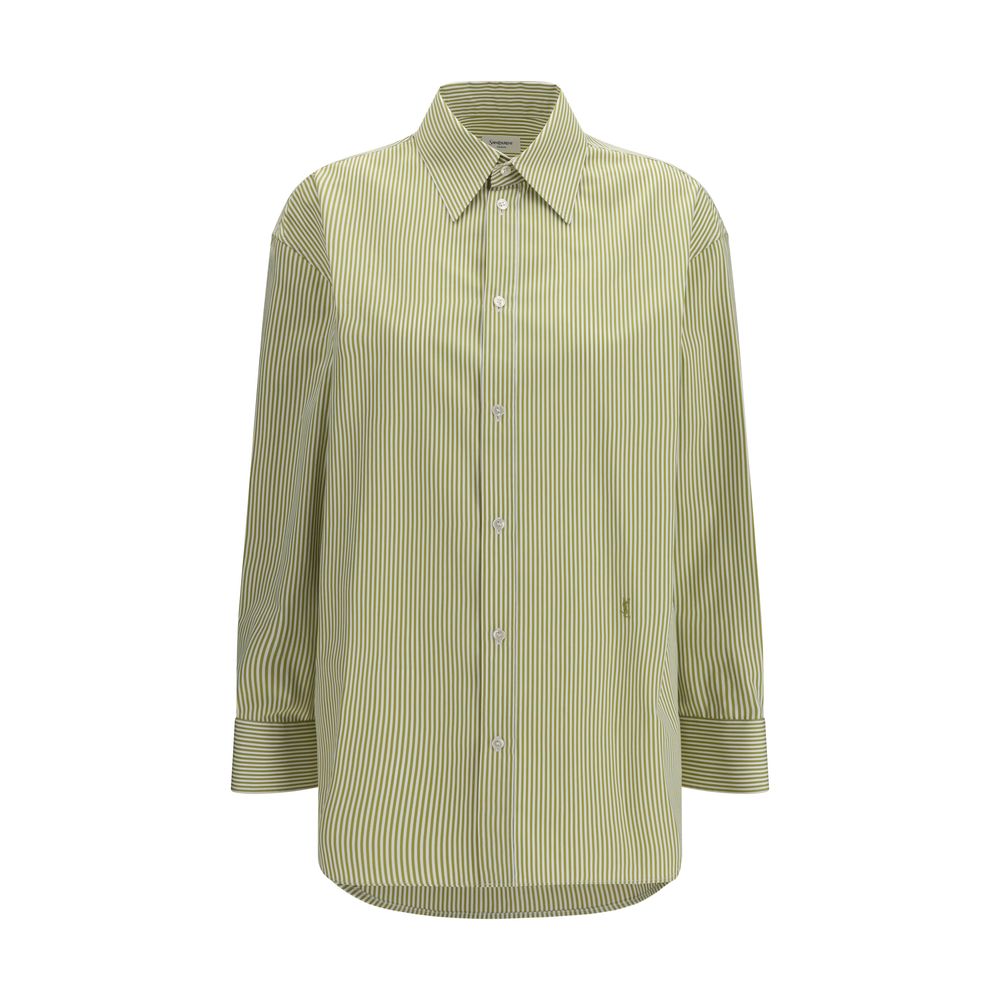 Vertical Striped Button Shirt
