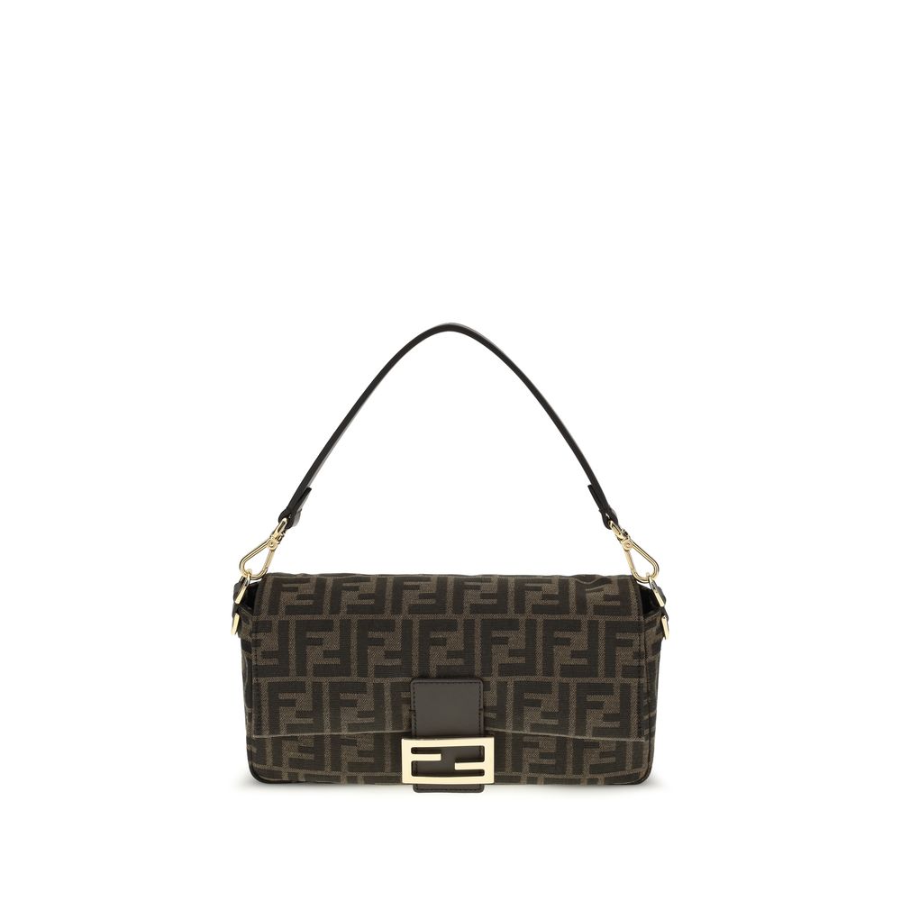 Baguette Shoulder Bag in FF jacquard