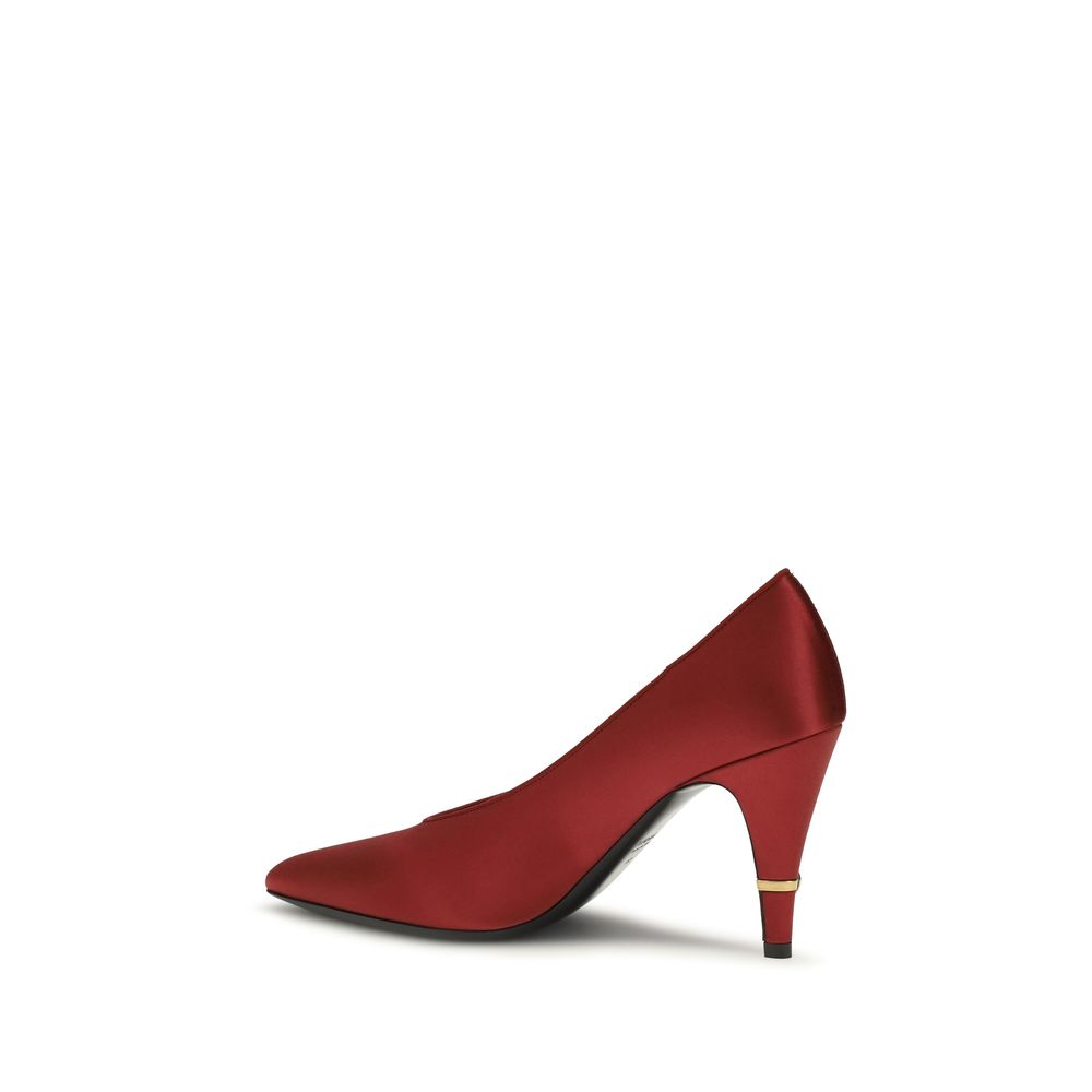 Gianni satin Pumps