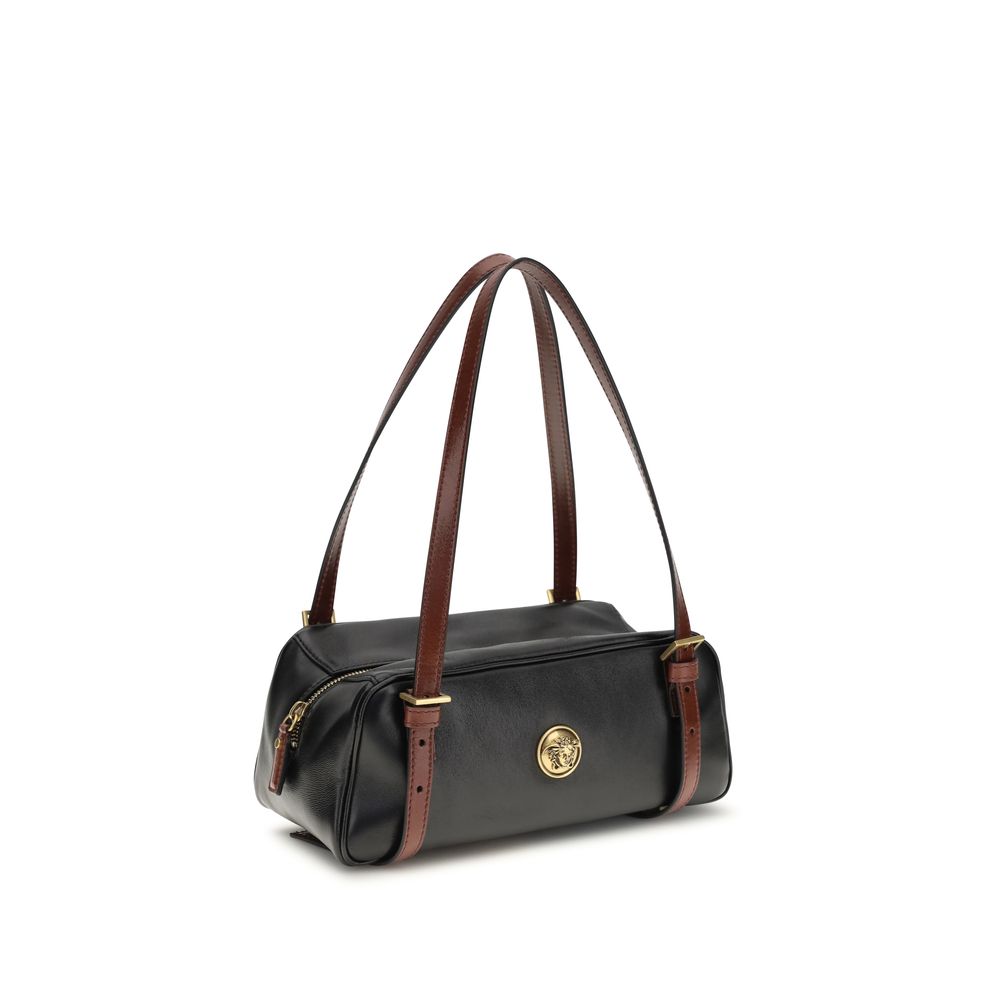 Emblème bowling nappa Shoulder Bag